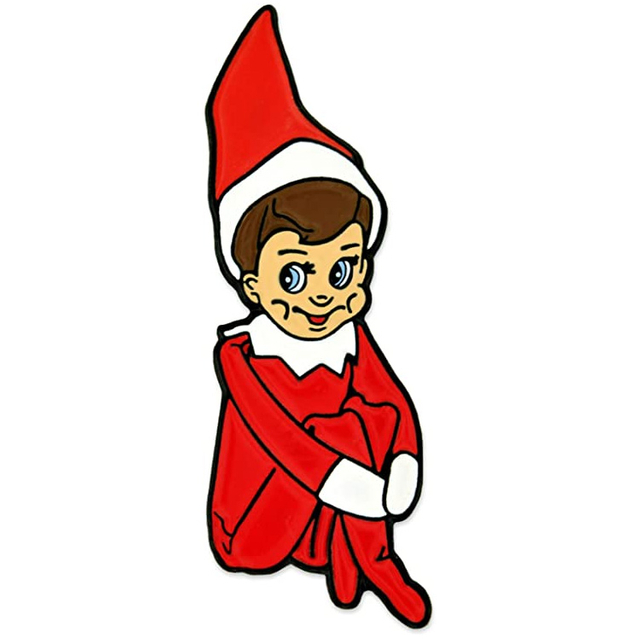 Benutzerdefinierte antike Weihnachten Anstecknadel vernickelt Emaille Pin