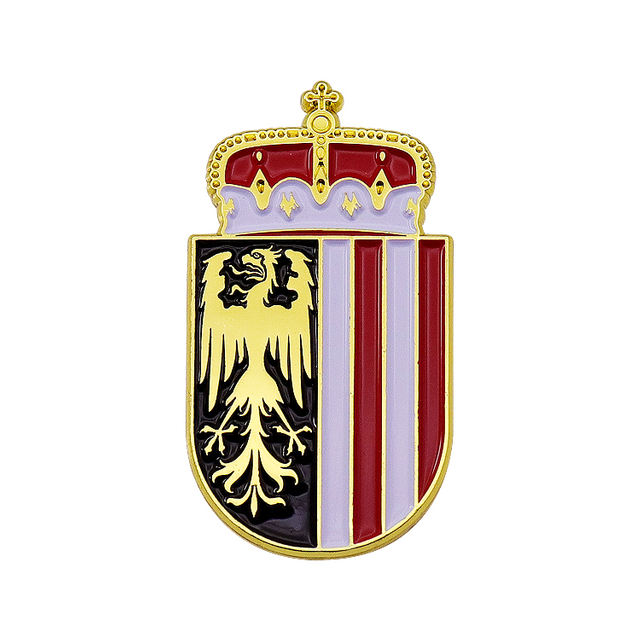 strukturierte benutzerdefinierte Emaille-Anstecknadel