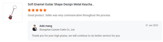 KUNDENFEEDBACK FÜR GUTE CUSTOM SOUVENIR MÜNZEN