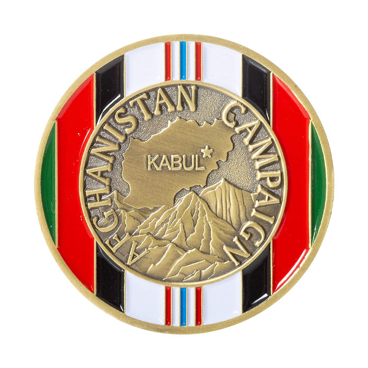 Custom US Military Veterans Airborne Military Challenge Coin