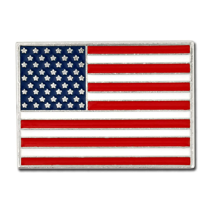 Custom Country Flag Emaille Anstecknadel patriotisch